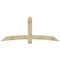 Ekena Millwork Bellingham Rough Sawn Timber Gable Bracket, Douglas Fir, 84"W x 35"H x 2"D x 6"F, 10/12 Pitch GBW084X35X0206BEL00RDF - alternate 1